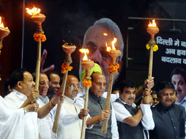 Photo - Electioneering picks up in five states