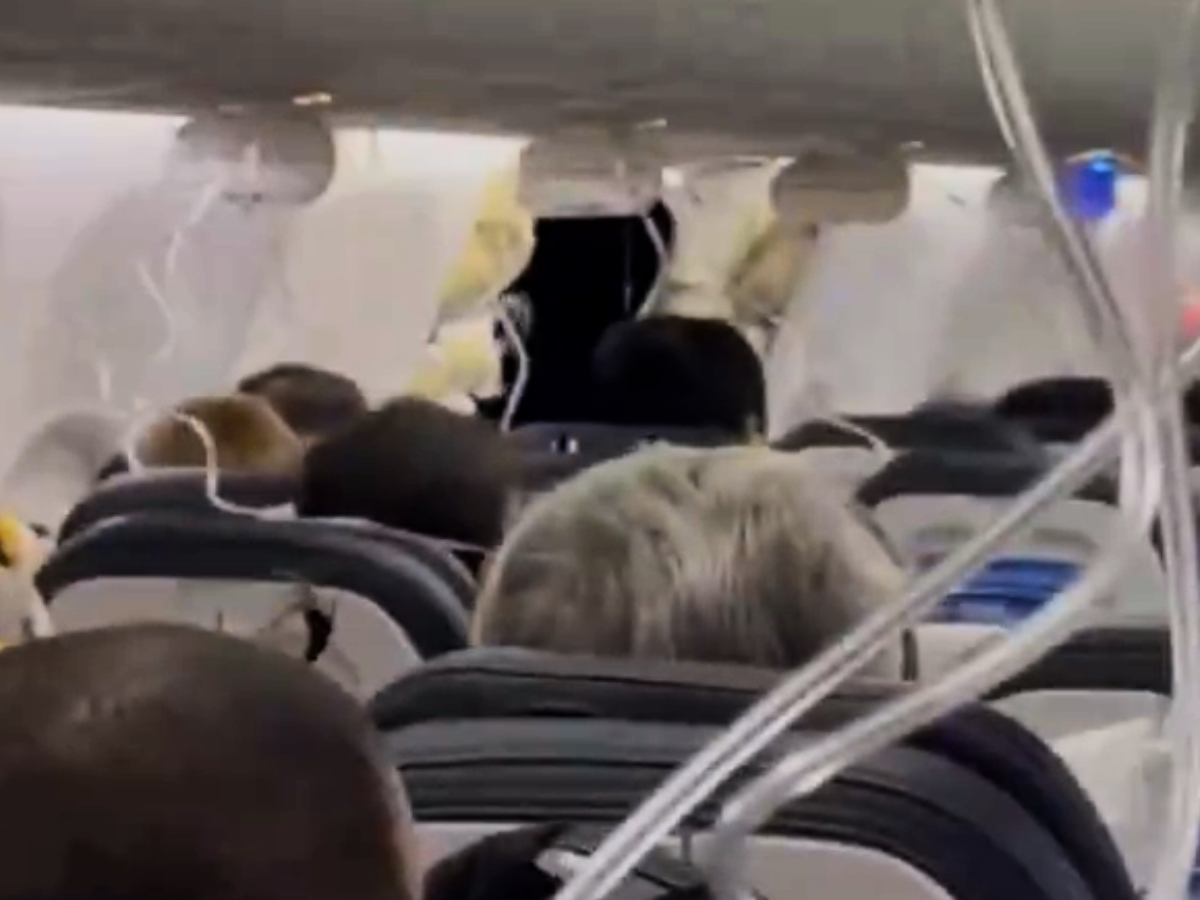 Safe landing: All passengers secure