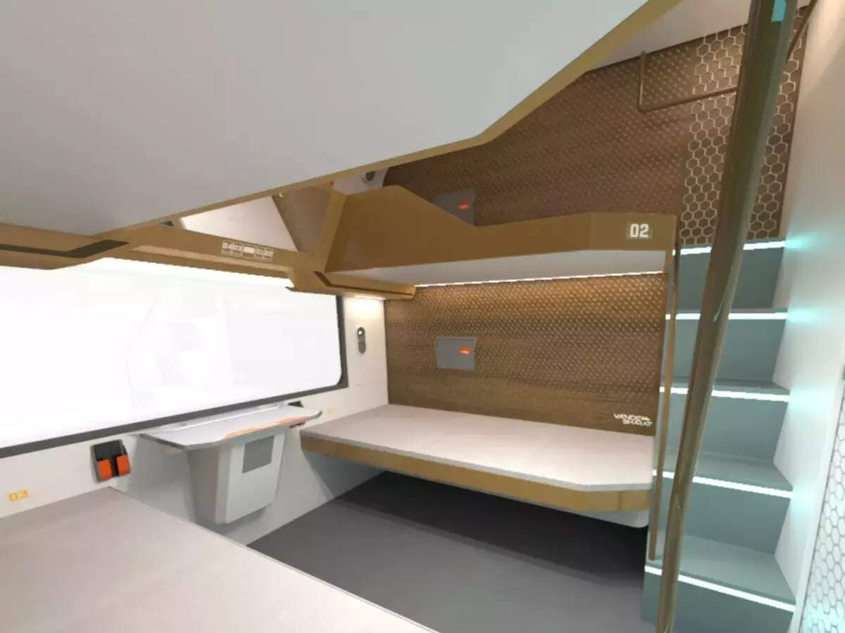 ​Vande Bharat sleeper interior​