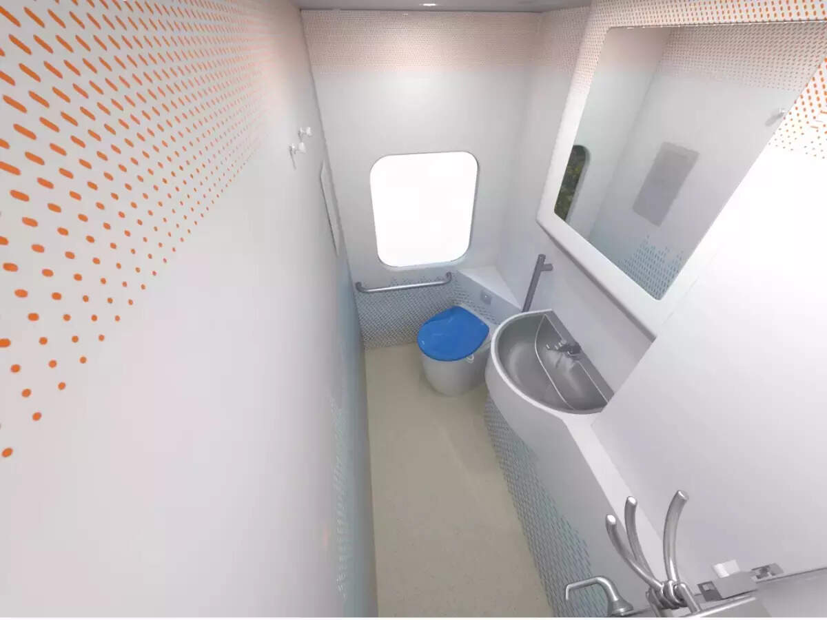 Vande Bharat sleeper toilet