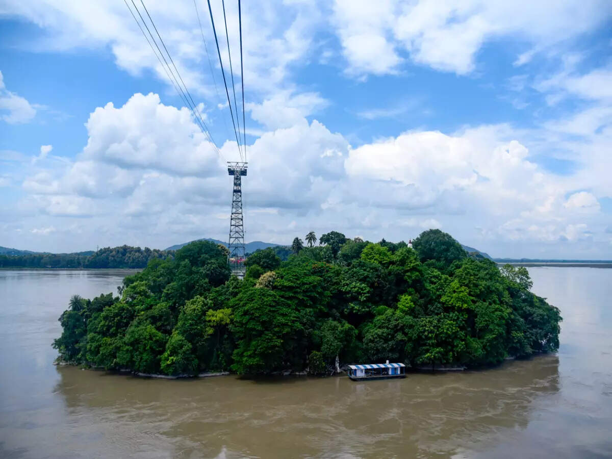 Umananda island in Guwahati