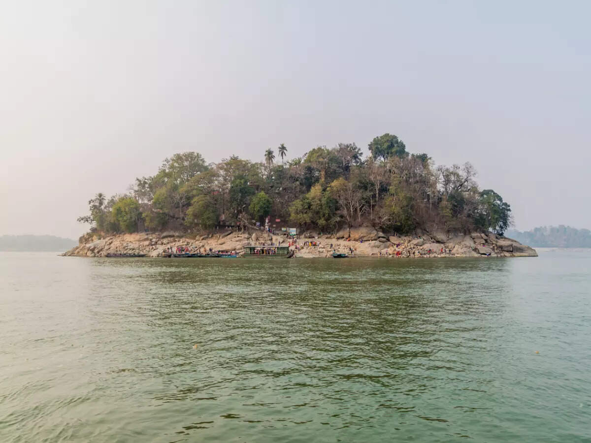 Umananda island in Assam