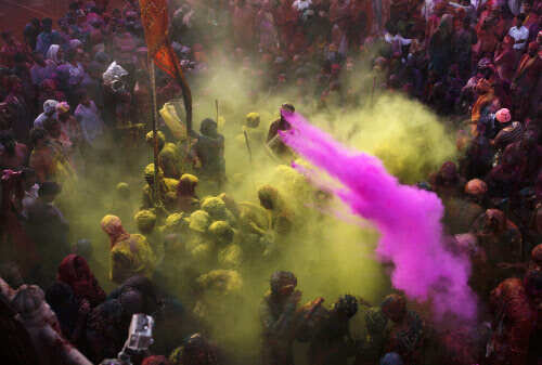 TV stars @ Holi bash