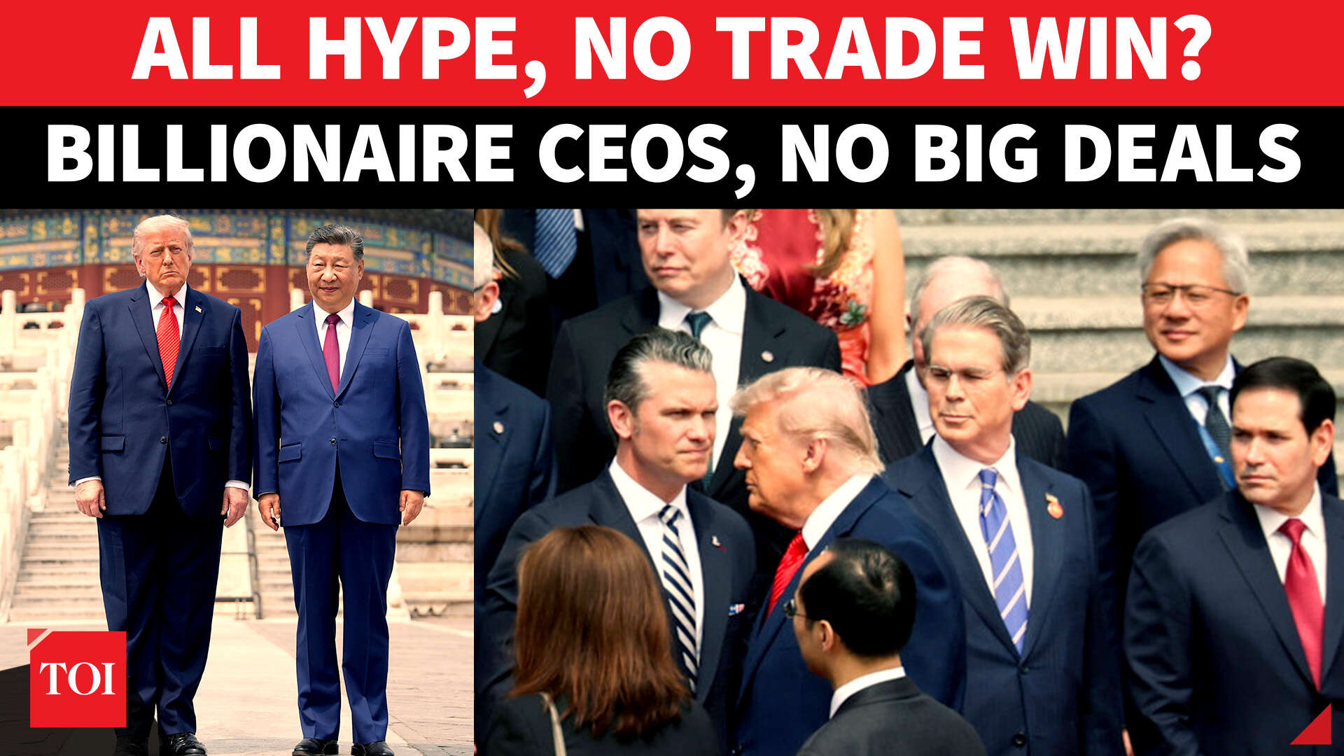 Xi Sends Trump Home Empty-Handed: No Mega Deals, No Breakthroughs, Just Photo Ops