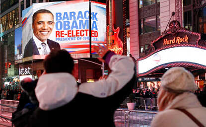 US celebrates Obama's win