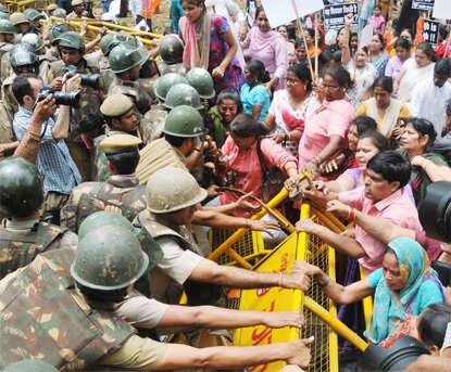 Protests over Delhi rape