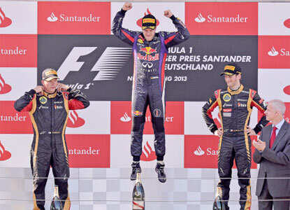 Sebastian Vettel wins German Grand Prix