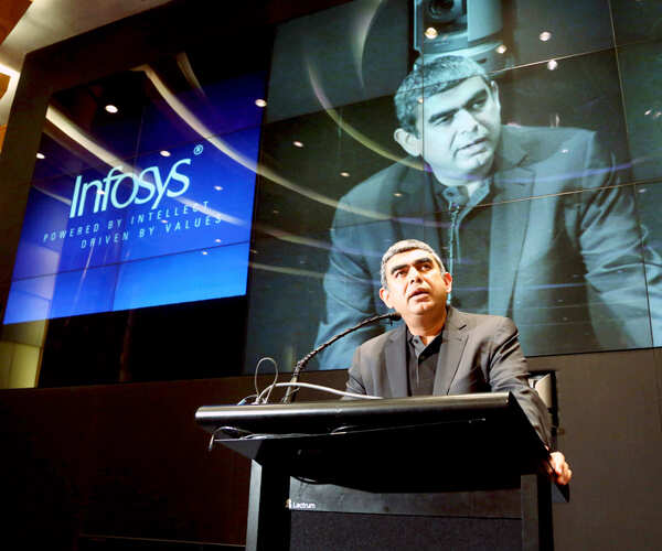 Has a five year term at Infosys