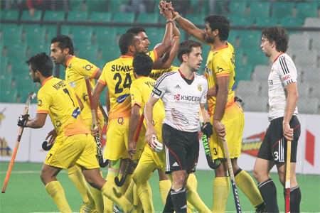 India stun Germany 5-4 at Hockey World League Final