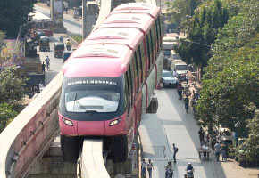India's first monorail launched in Mumbai