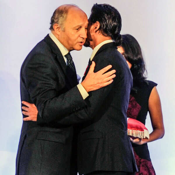 SRK awarded with top French honour!