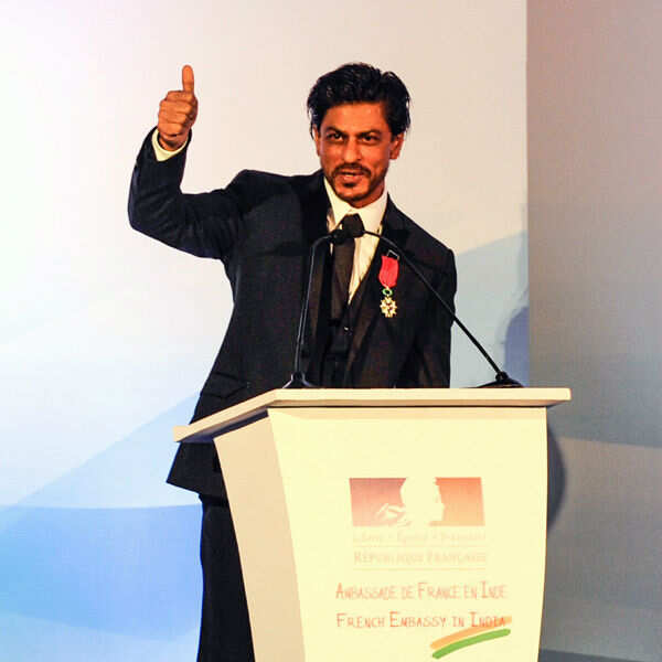 SRK awarded with top French honour!