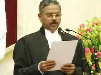 Justice HL Dattu sworn-in as Chief Justice of India