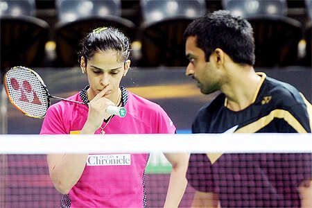 Saina Nehwal and Pullela Gopichand
