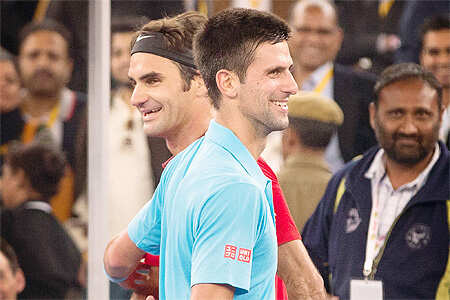Federer and Djokovic