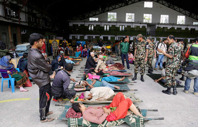 Fresh tremors in Nepal, people vacate buildings