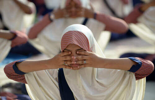 Muslim delegation meets AYUSH minister, extends support to Yoga Day