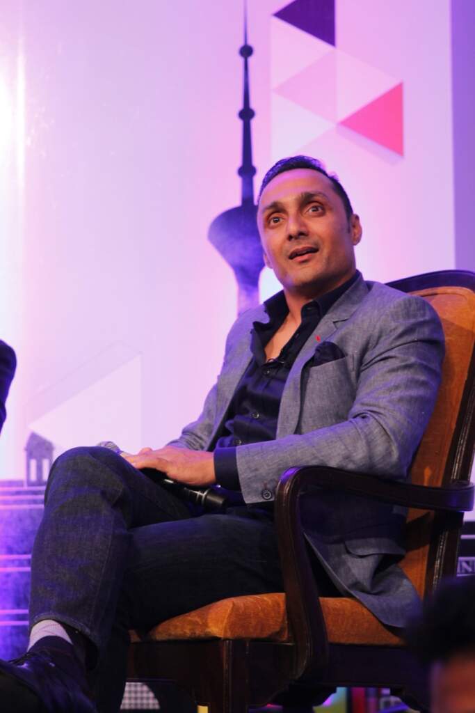 Upamanyu and Rahul in conversation with Nalin