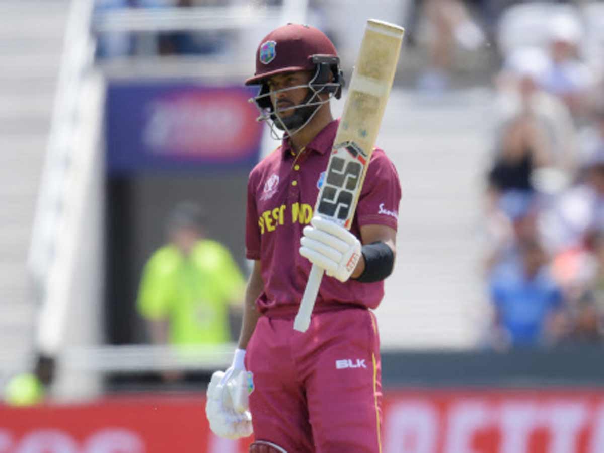 Hope builds the innings for the Windies