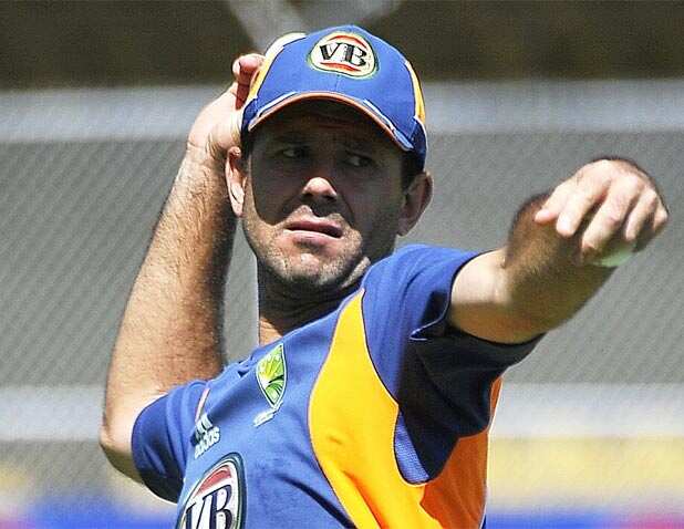 Australia's practice session