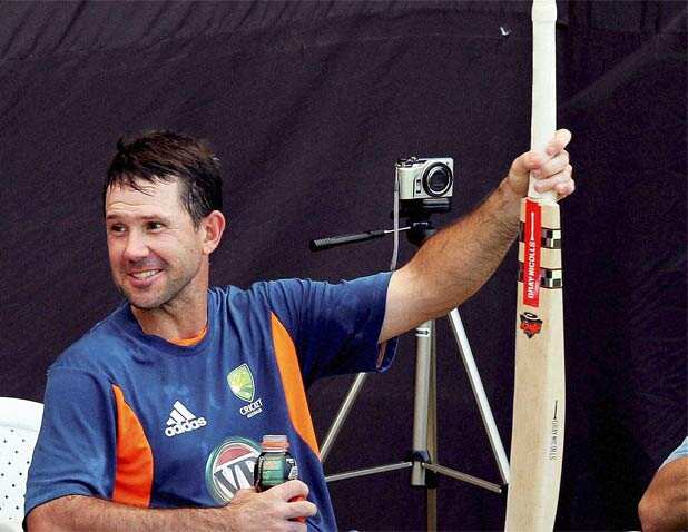 Australia's practice session