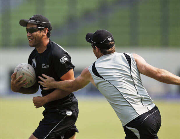 New Zealand-South Africa practice session