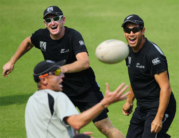 New Zealand-South Africa practice session