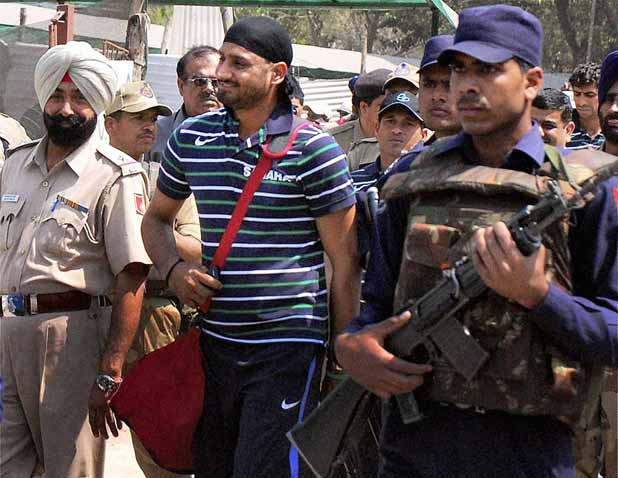 Team India's arrival in Mohali