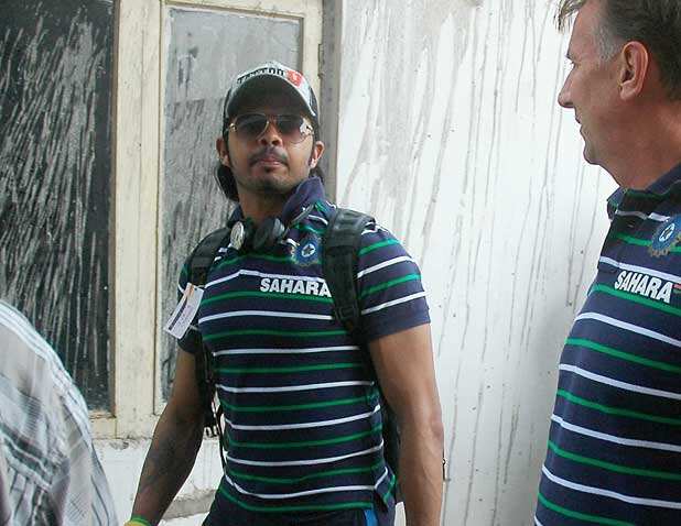 Team India's arrival in Mohali