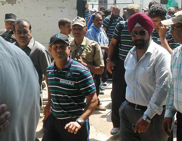 Team India's arrival in Mohali