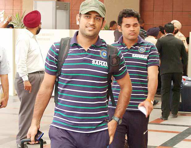 Team India's arrival in Mohali