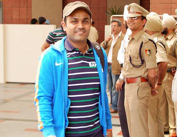 Team India's arrival in Mohali
