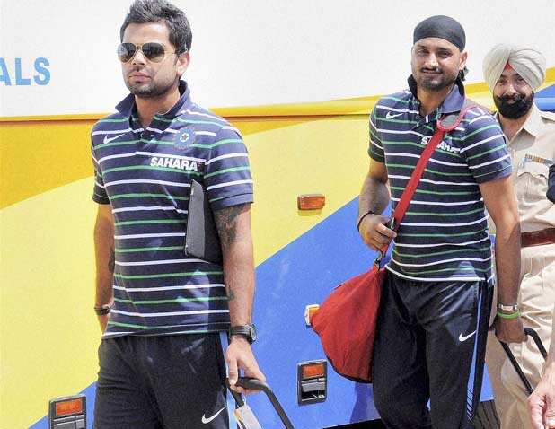 Team India's arrival in Mohali