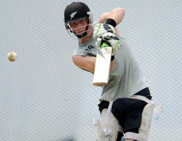 New Zealand's practice session