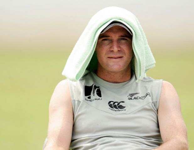New Zealand's practice session