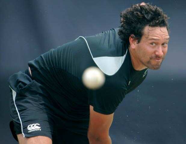 New Zealand's practice session