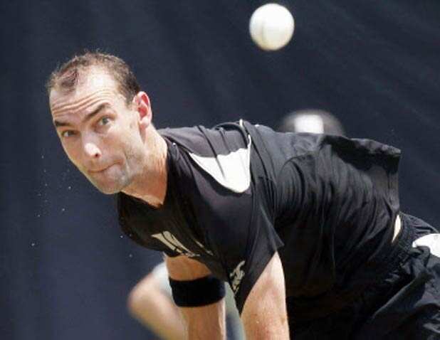 New Zealand's practice session