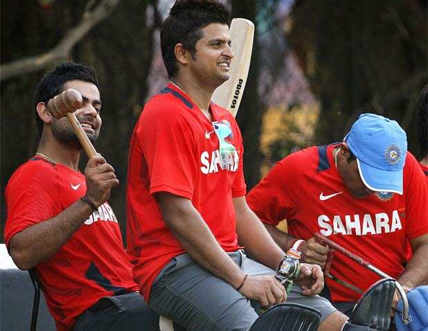 Team India practice session