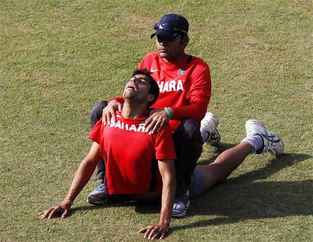 Team India practice session