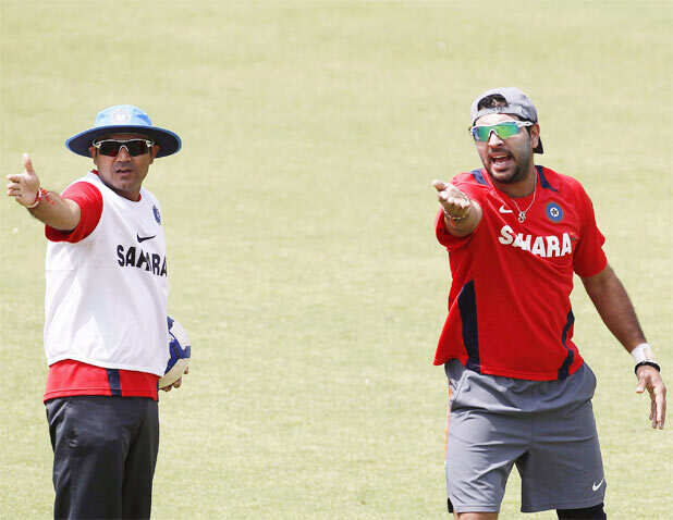 Team India's practice session