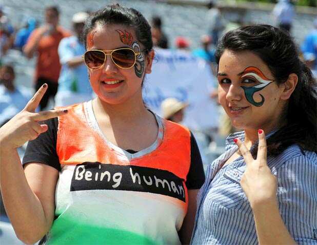 India fans in Mohali