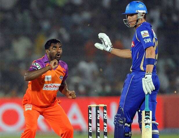 Match 28: Rajasthan Royals vs Kochi Tuskers Kerala