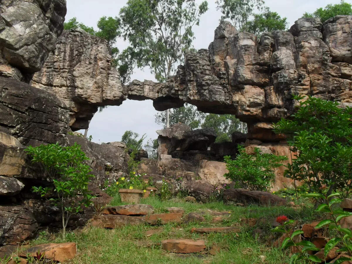 Natural Stone Arch in Tirupati