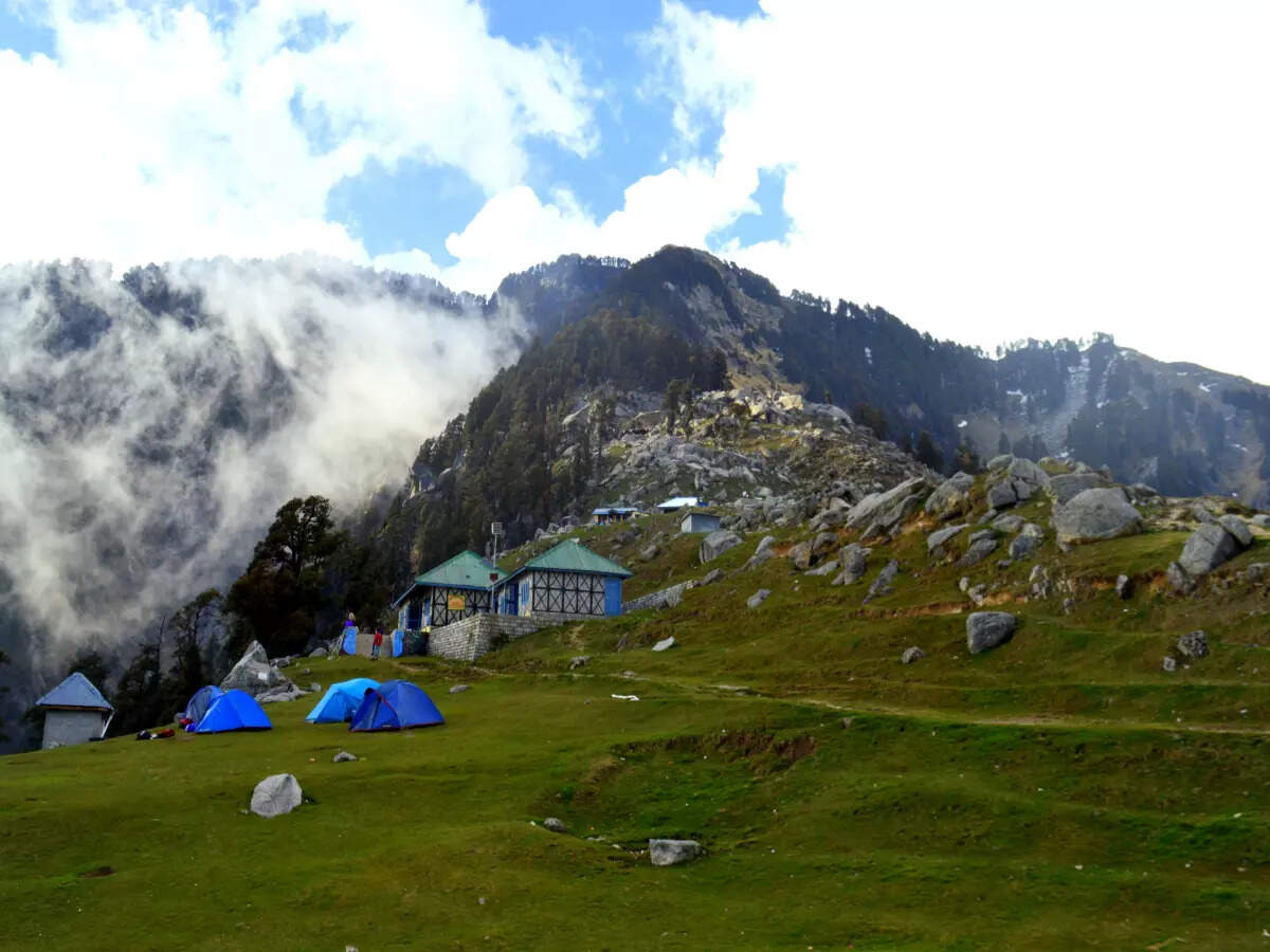Triund in Kangra, Himachal Pradesh