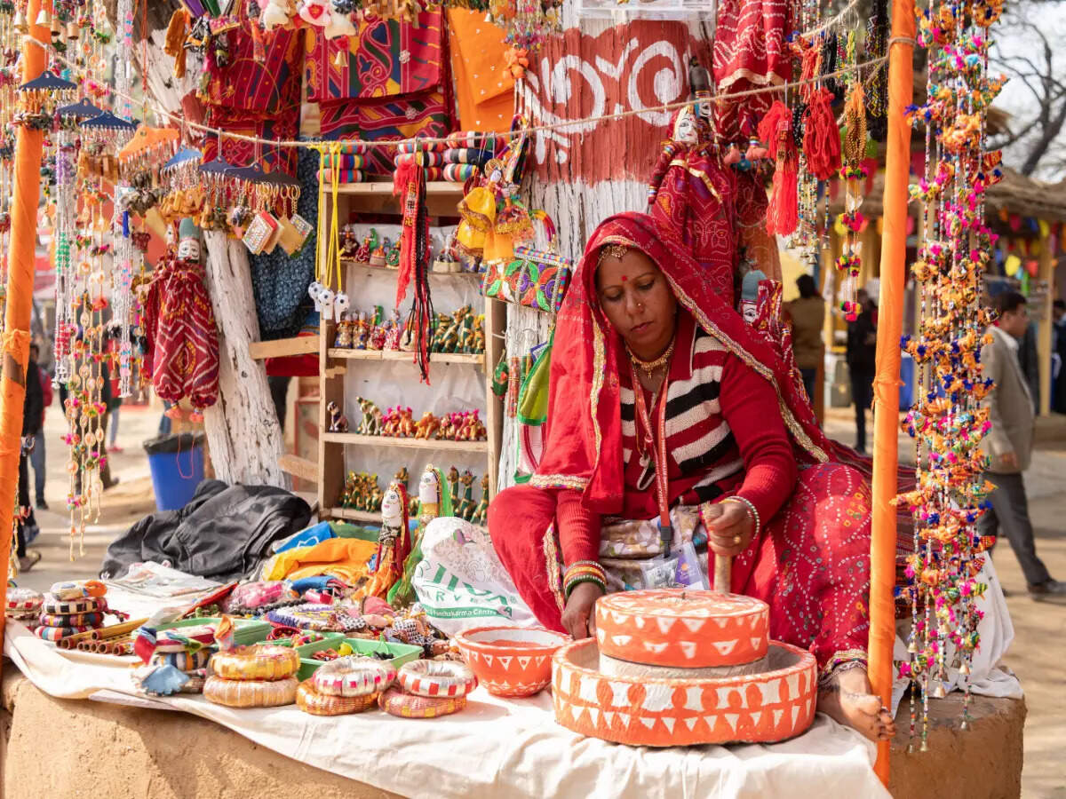 Stall at Surajkund Mela