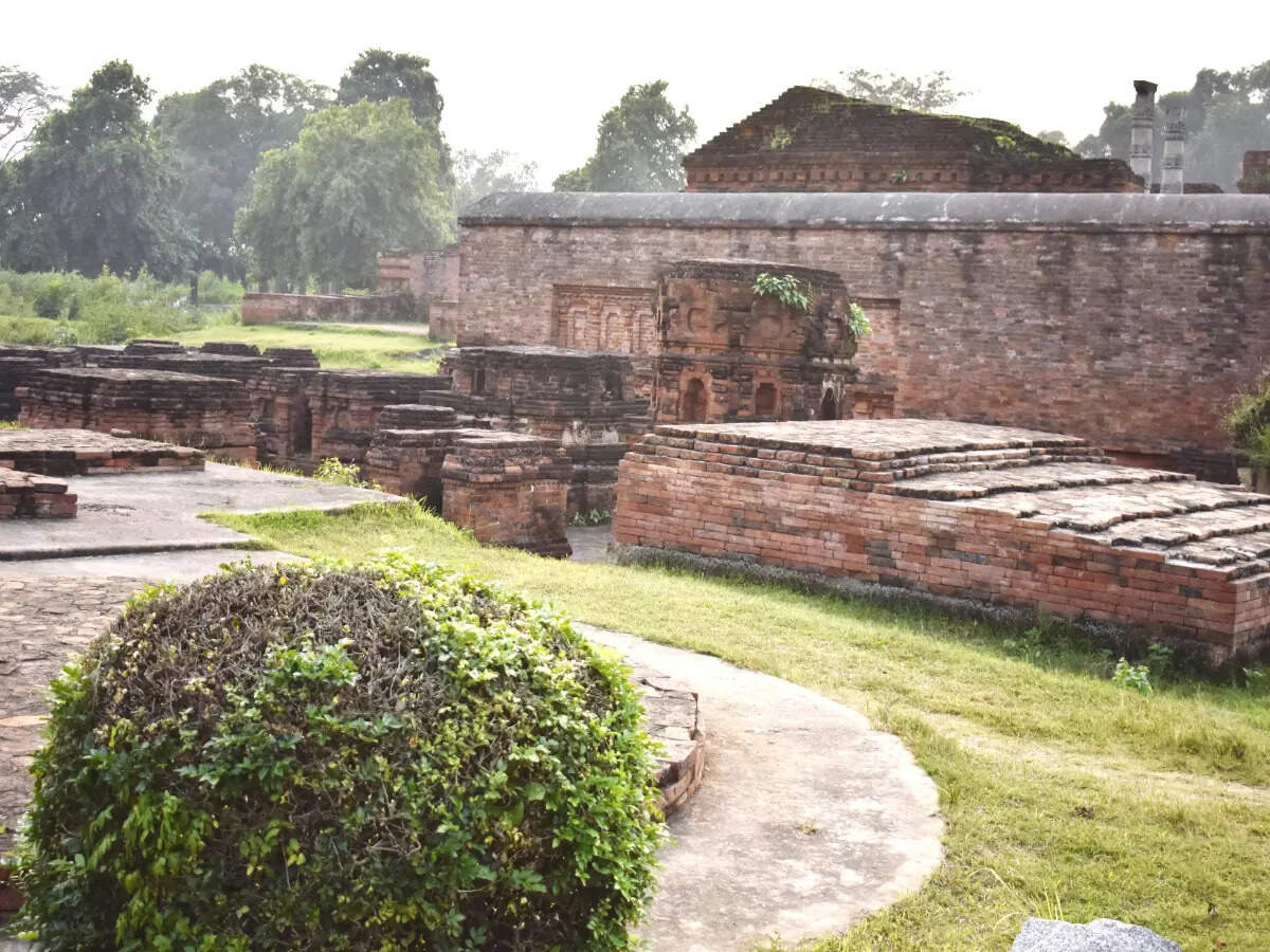 Nalanda heritage site in Bihar Nalanda heritage site in Bihar