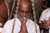 Rajini offers sweets equaling his weight to Lord Balaji