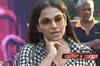 Vidya promotes 'The Dirty Picture' at a horse racing event