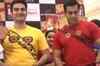Salman Khan distributes 'Dabangg 2' t-shirts on the sets