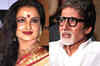 Big B congratulates Rekha, Sachin